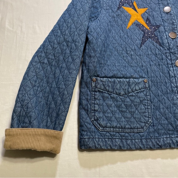Haik’s Denim Jacket Patriot Themed Women’s Size L quilted pattern. - Picture 4 of 7